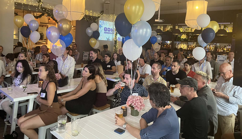 Entrepreneurs Christmas recap, pics, and highlights of AI-Accelerated Startups panel